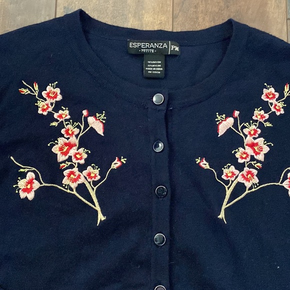 ESPERANZA Black Cardigan - Picture 3 of 3